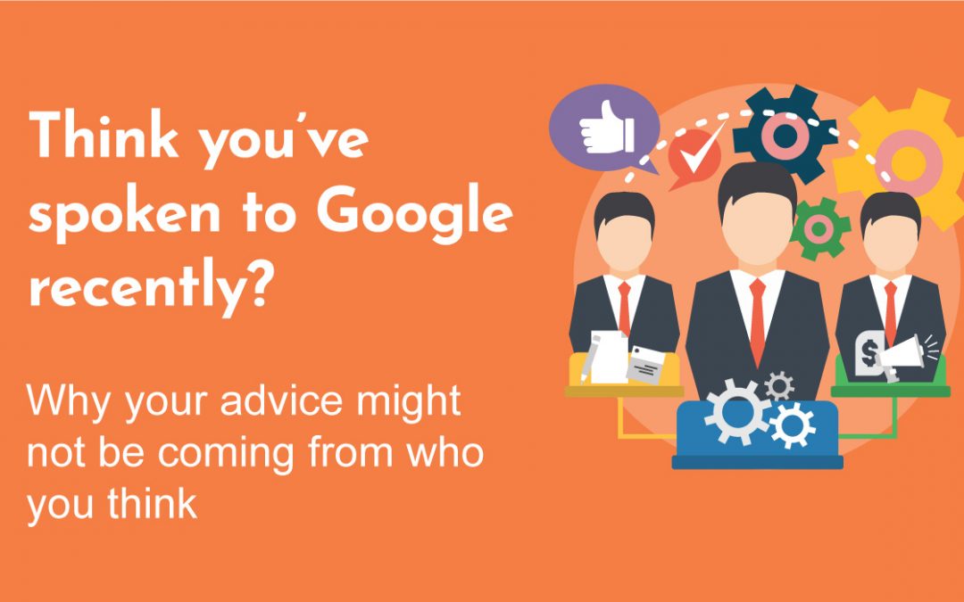 Are you really speaking to Google?